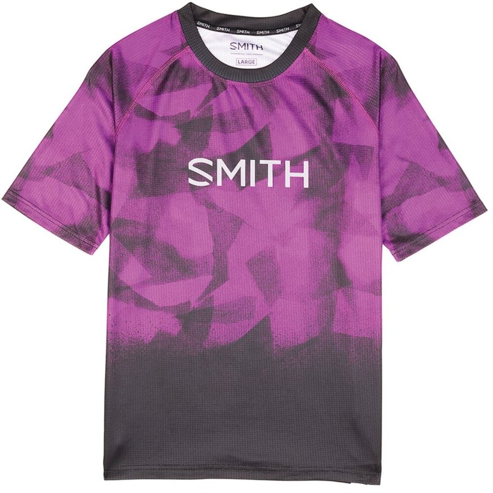 Smith Optics Women's Mountain Bike Jersey Size Medium NWT Violet Overspray